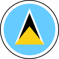 flag of Saint Lucia